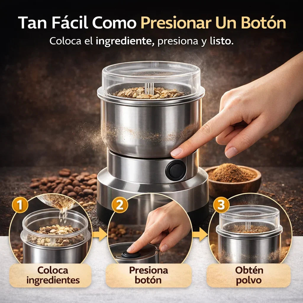 Molino Moledor De Café Y Especias | Muele En Segundos