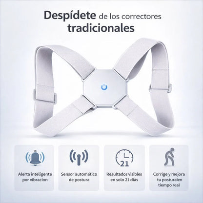 CORRECTOR DE HÁBITO DE MALA POSTURA CON SENSOR Y VIBRACIÓN