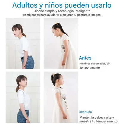 CORRECTOR DE HÁBITO DE MALA POSTURA CON SENSOR Y VIBRACIÓN